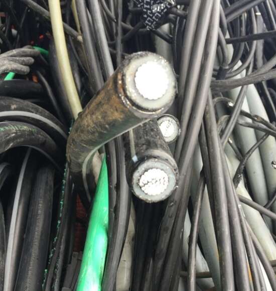 Aluminium PVC Cable Scrap